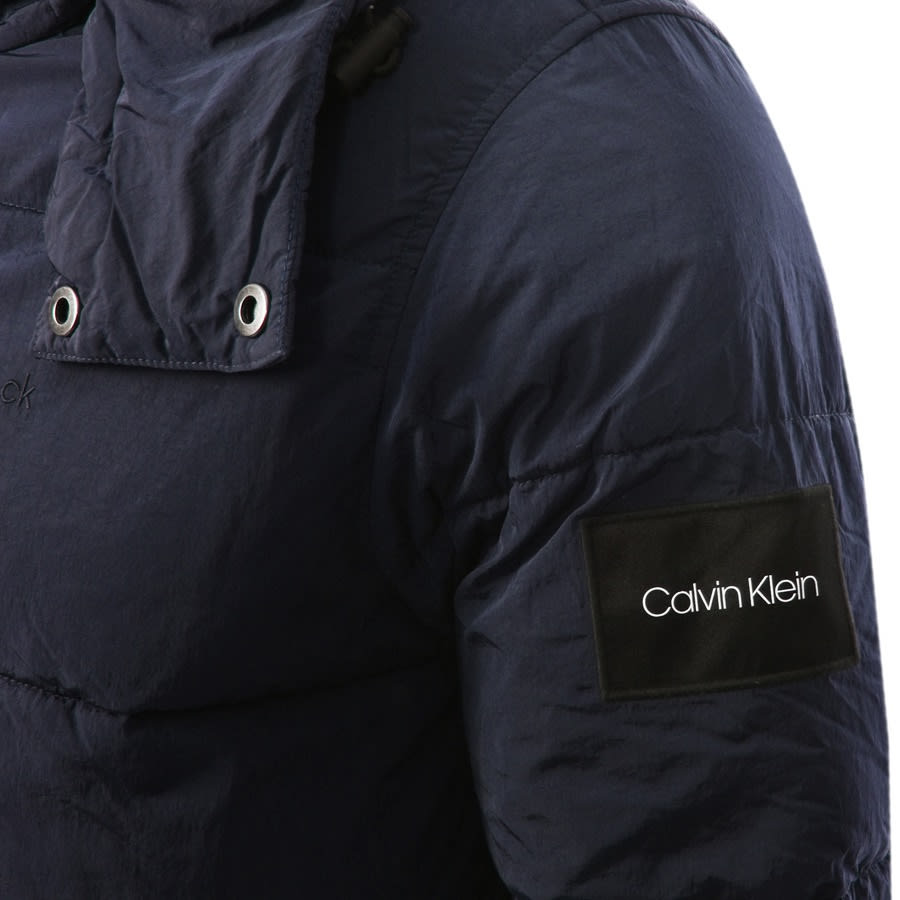 Alternative Image for ProductCalvin Klein Jeans Hooded Jacket Navy3